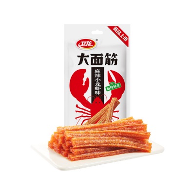 卫龙辣条106g大小面筋大面筋大小辣棒散装小面筋休闲校园零食整箱