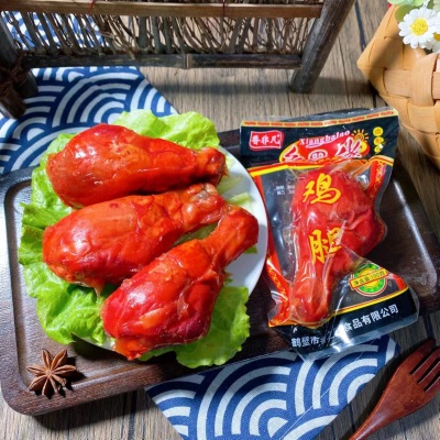正宗乡巴佬鸡腿卤味温州风味鸡肉零食小吃真空包装熟食开袋即食