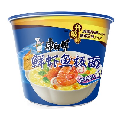 康师傅方便面BIG大食桶装红烧香辣藤椒牛肉面大桶面 泡面速食汤面