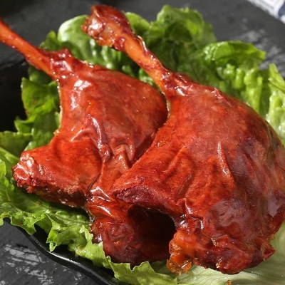 香辣鸭腿大100g乡巴老熟食独立包装代餐充饥零食卤香即食鸭肉麻辣