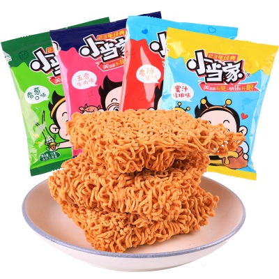 小当家干脆面香辣蟹味零食方便面20g/包儿时怀旧小吃休闲食品批发